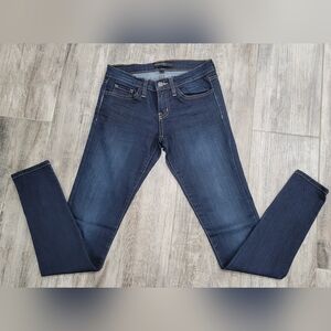 Flying Monkey Women's Deep Indigo Skinny Jeans